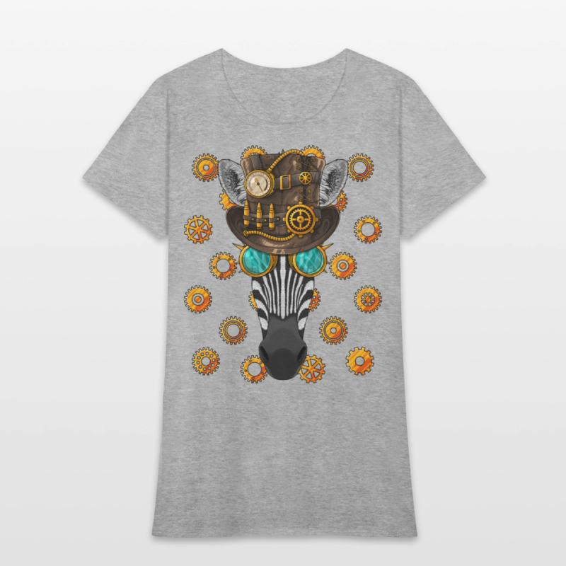 Steampunk Zebra Medieval Victorian Steam Powered A