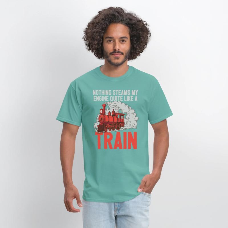 Steams My Engine Quite Steam Train Locomotive