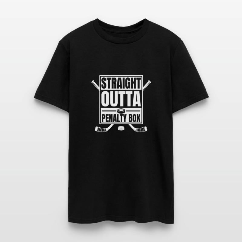 Straight Outta The Penalty Box Funny Hockey