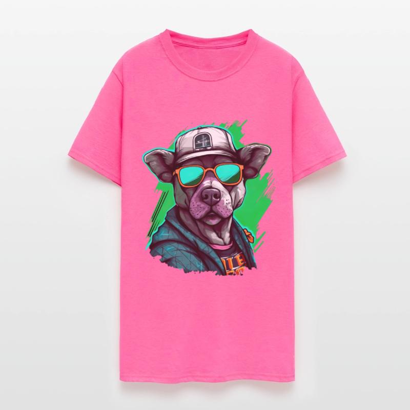 Street Art Dog Urban Rap Street