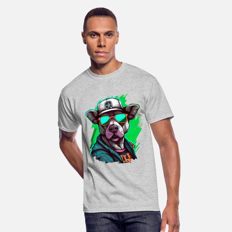 Street Art Dog Urban Rap Street