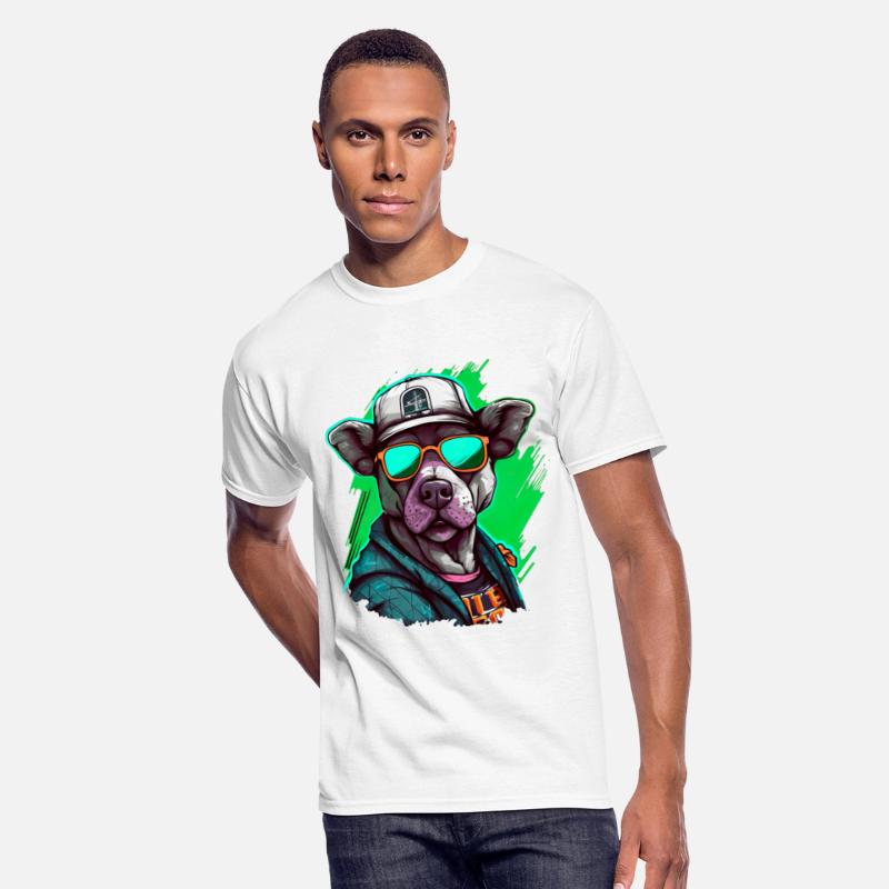 Street Art Dog Urban Rap Street