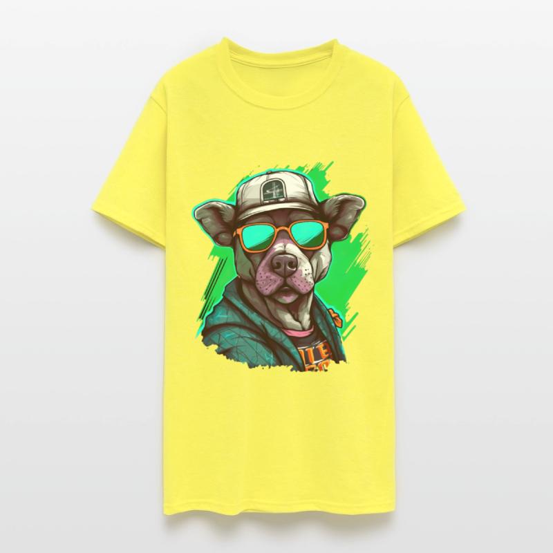 Street Art Dog Urban Rap Street