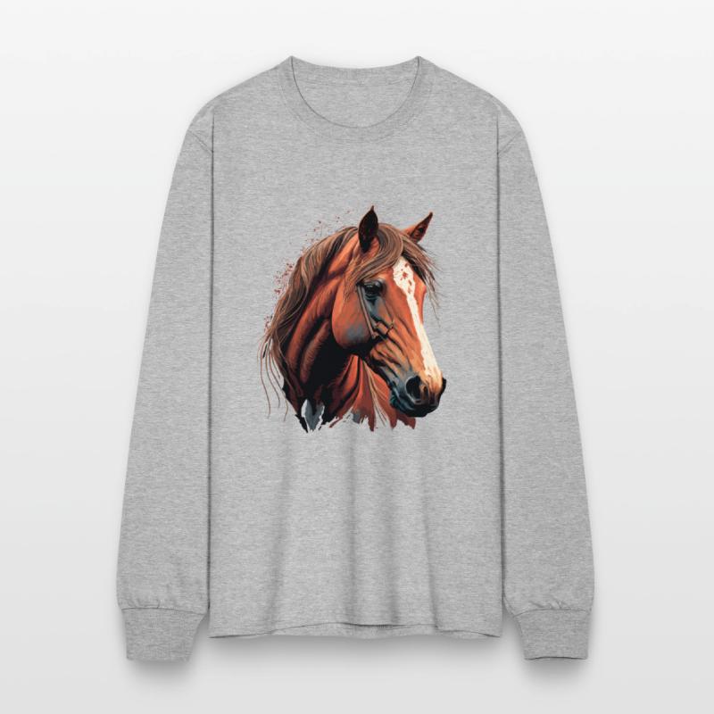 Stunning Horse Head Digital Illustration