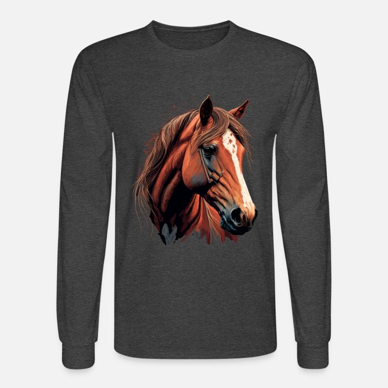 Stunning Horse Head Digital Illustration