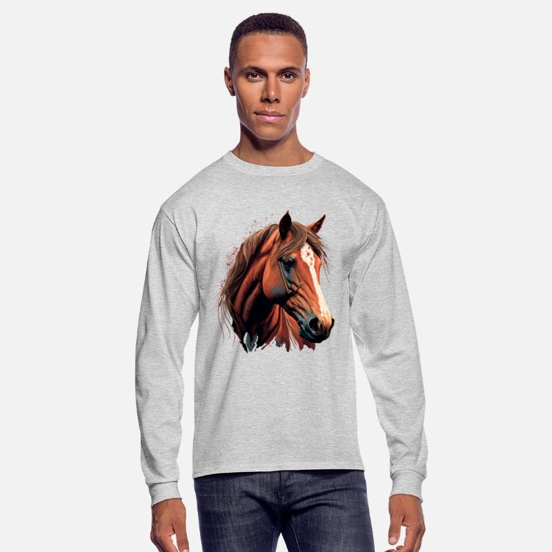 Stunning Horse Head Digital Illustration