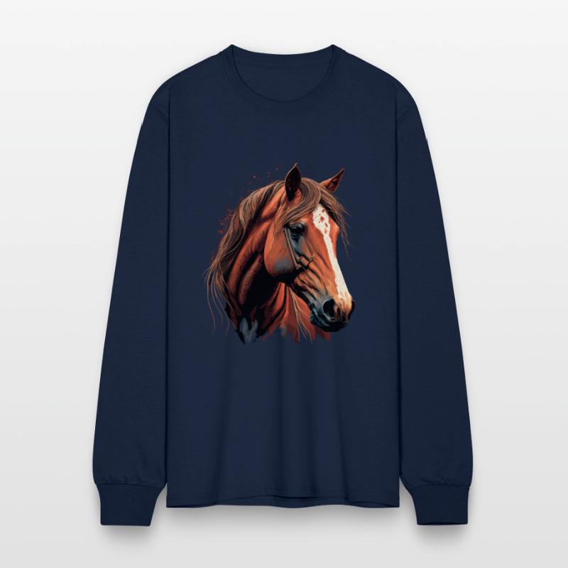 Stunning Horse Head Digital Illustration