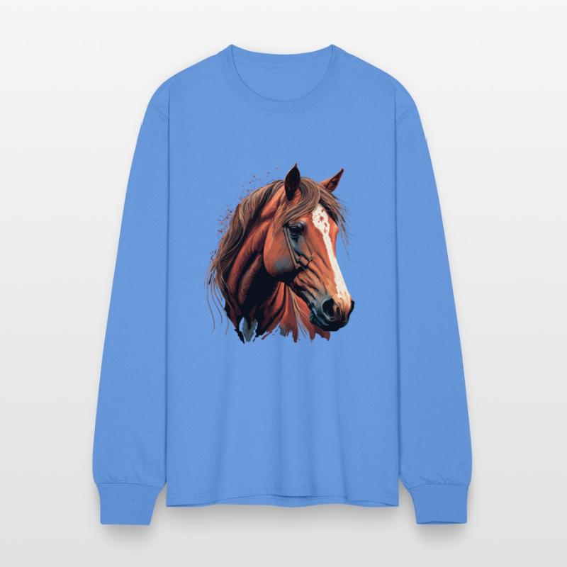 Stunning Horse Head Digital Illustration