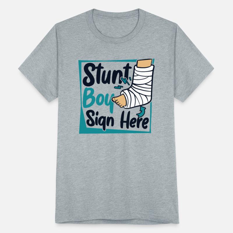Stunt Boy Sign Here Broken Finger Broken Bone