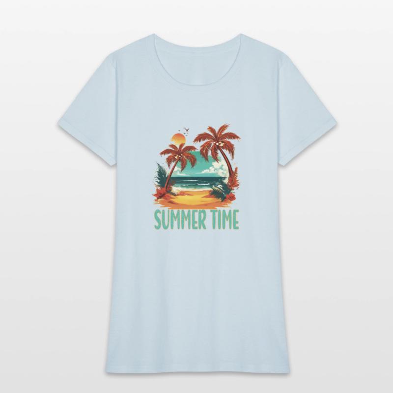 Summer Time T-Shirt Design