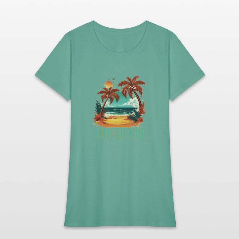 Summer Time T-Shirt Design