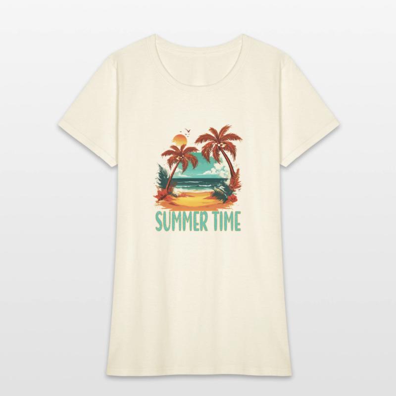 Summer Time T-Shirt Design
