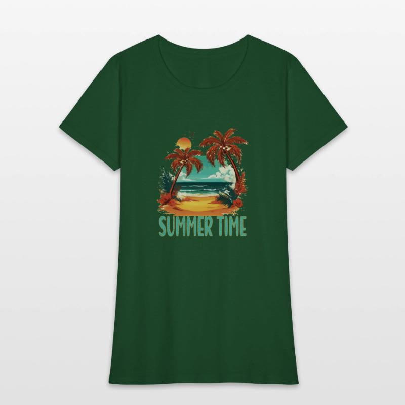 Summer Time T-Shirt Design