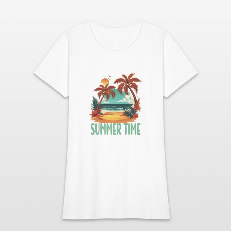 Summer Time T-Shirt Design