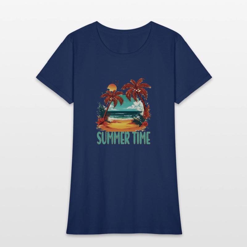 Summer Time T-Shirt Design
