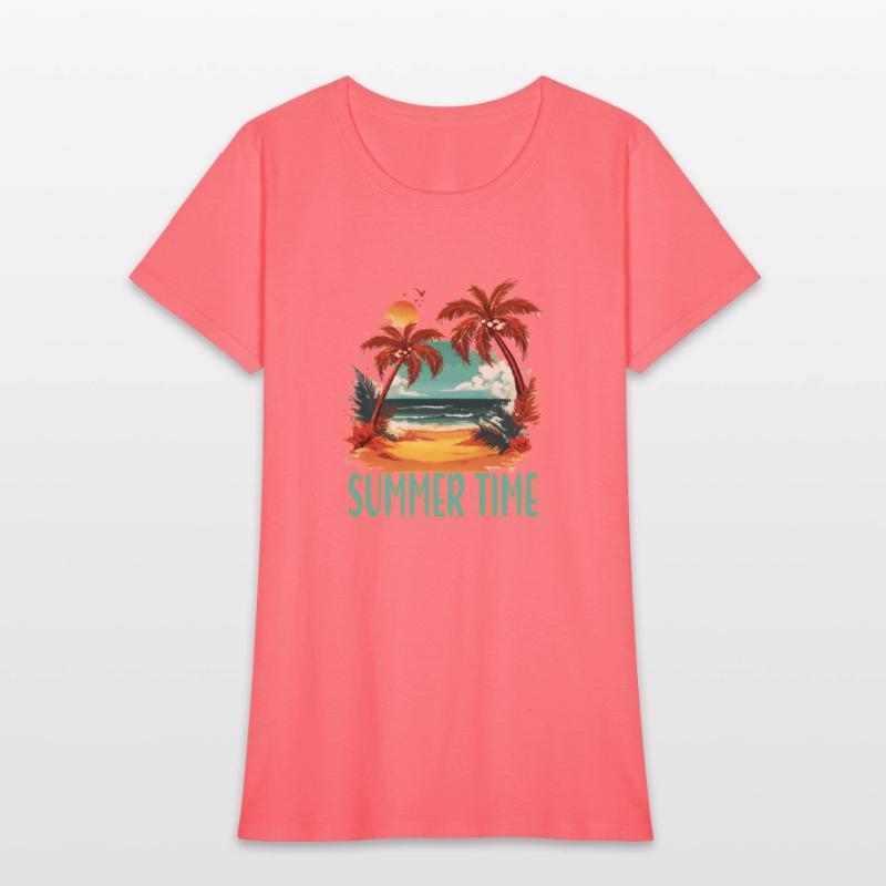 Summer Time T-Shirt Design