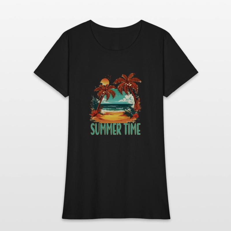 Summer Time T-Shirt Design