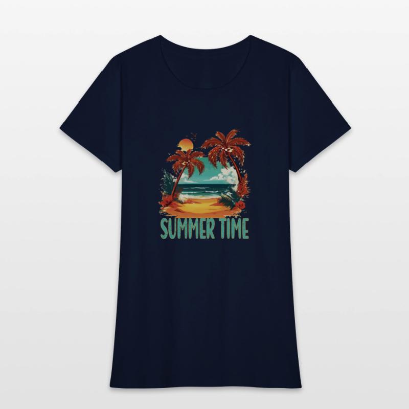 Summer Time T-Shirt Design