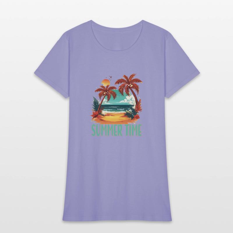 Summer Time T-Shirt Design