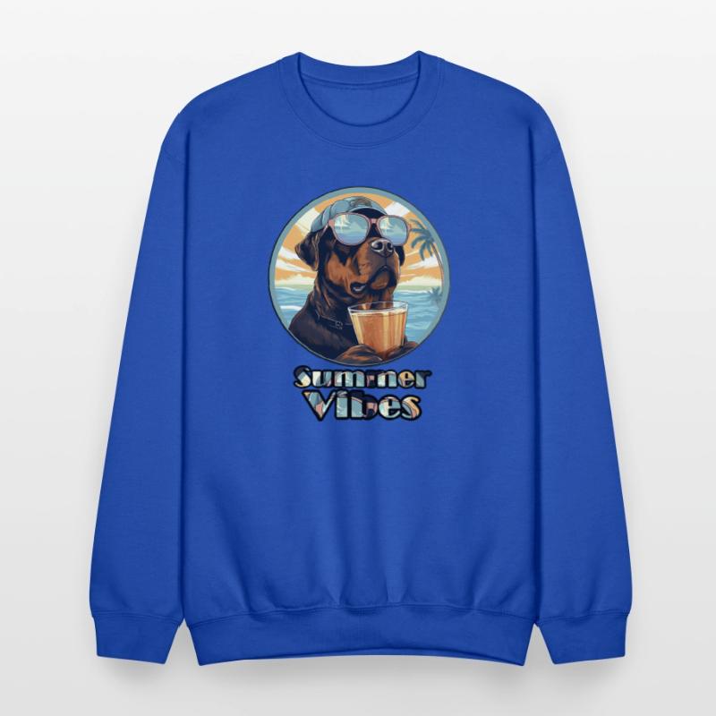 Summer Vibes Dog – Cool Beach Mood Tee