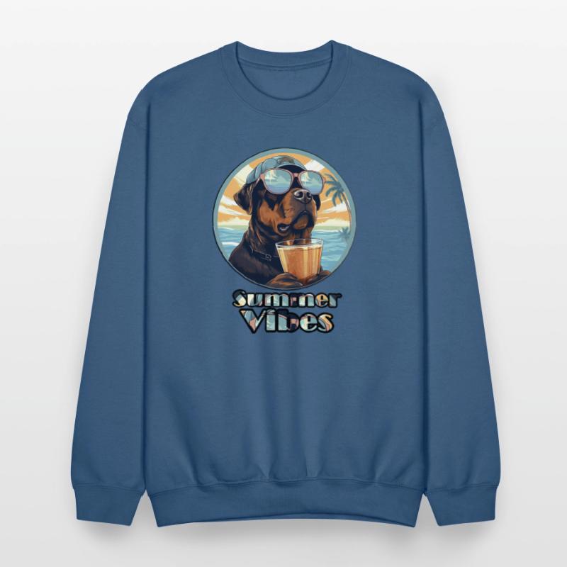 Summer Vibes Dog – Cool Beach Mood Tee