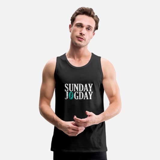 Sunday Jogday Jogging Fitness Sport Running