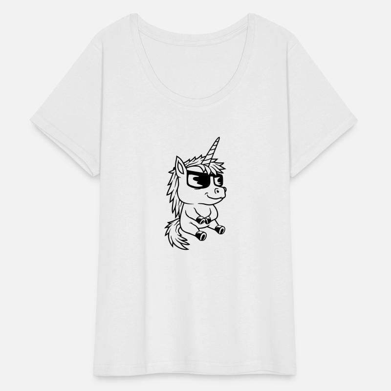 Sunglasses unicorn cool comic