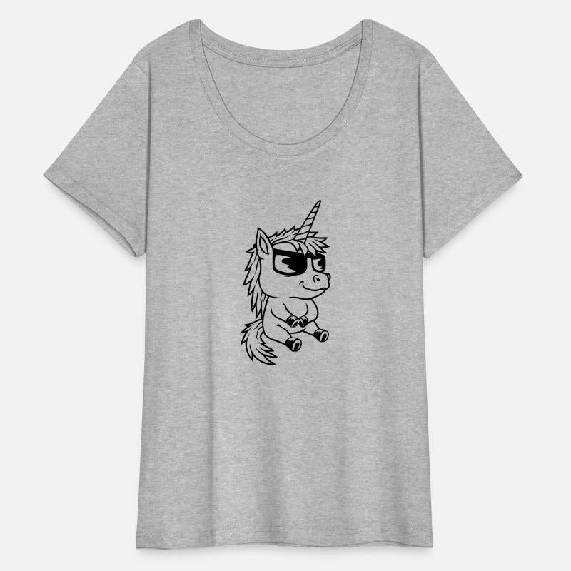 Sunglasses unicorn cool comic