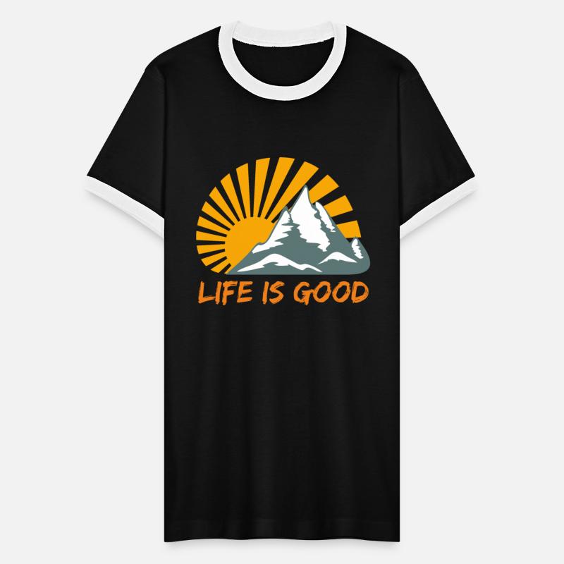 Sunny Mountain Tee: Life's Peaks