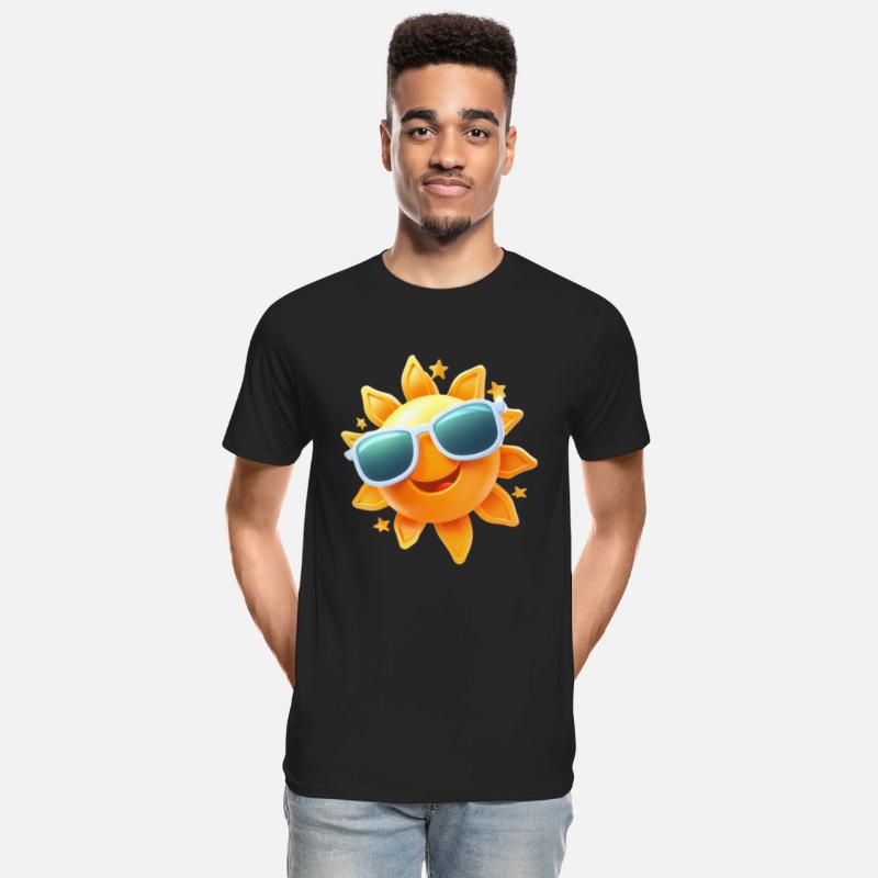 Sunny Smile With Cool Sunglasses