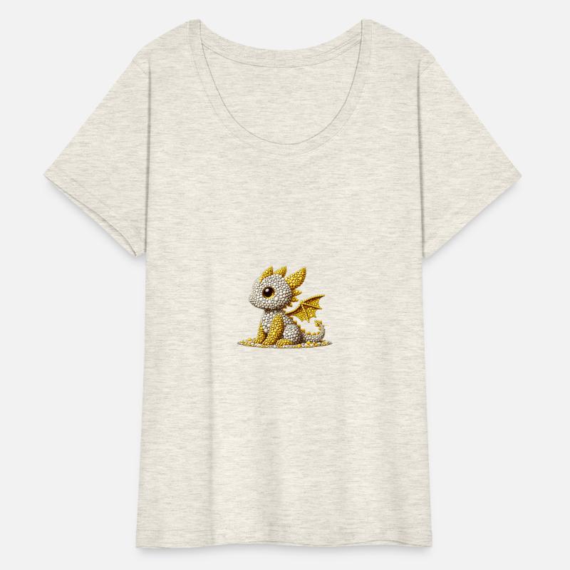 Sunstone Dragon Hatchling - Pebble Art