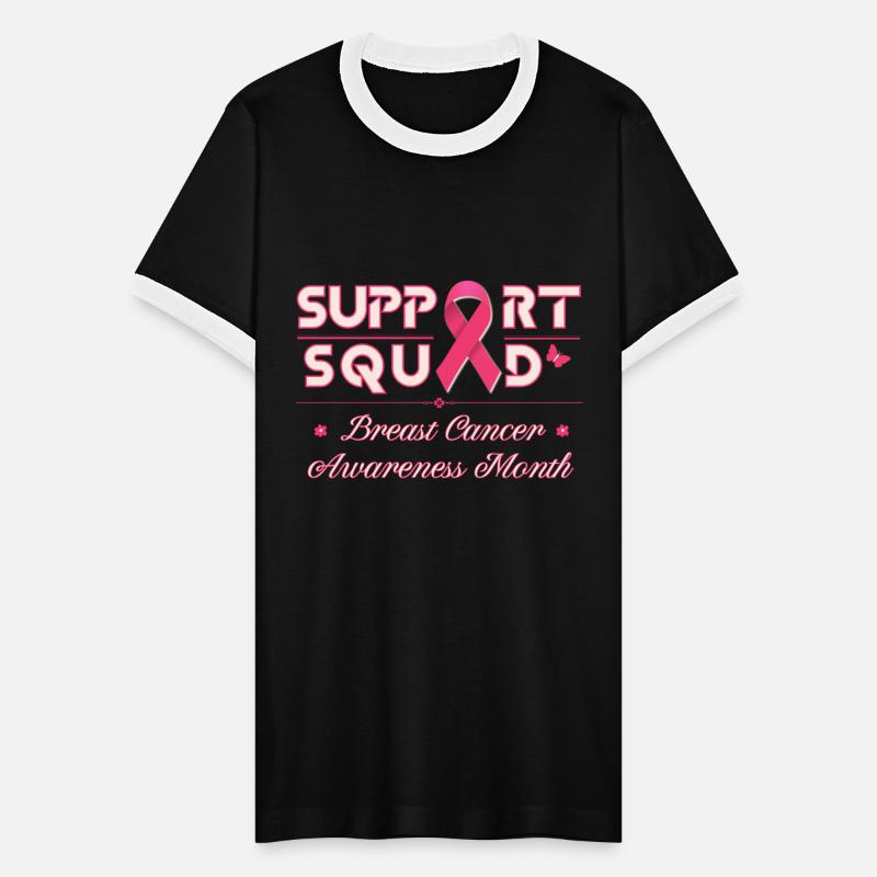 Support Squad Breast Cancer Awareness Month T-shir