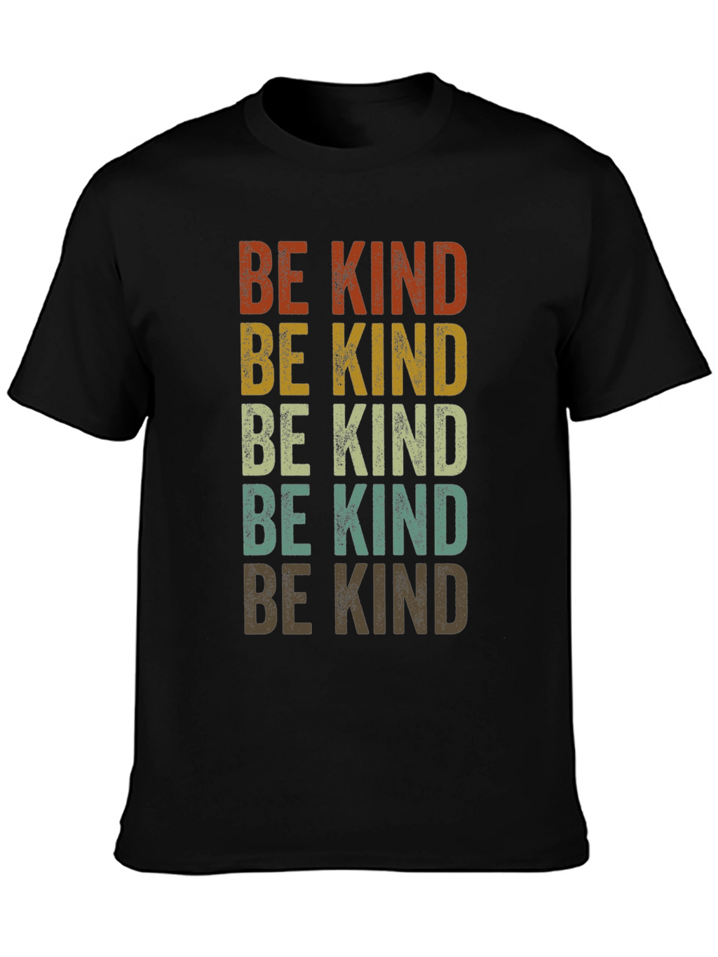 Be Kind Retro Style Graphic T-Shirt