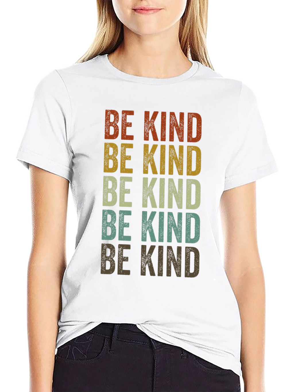 Be Kind Retro Style Graphic T-Shirt
