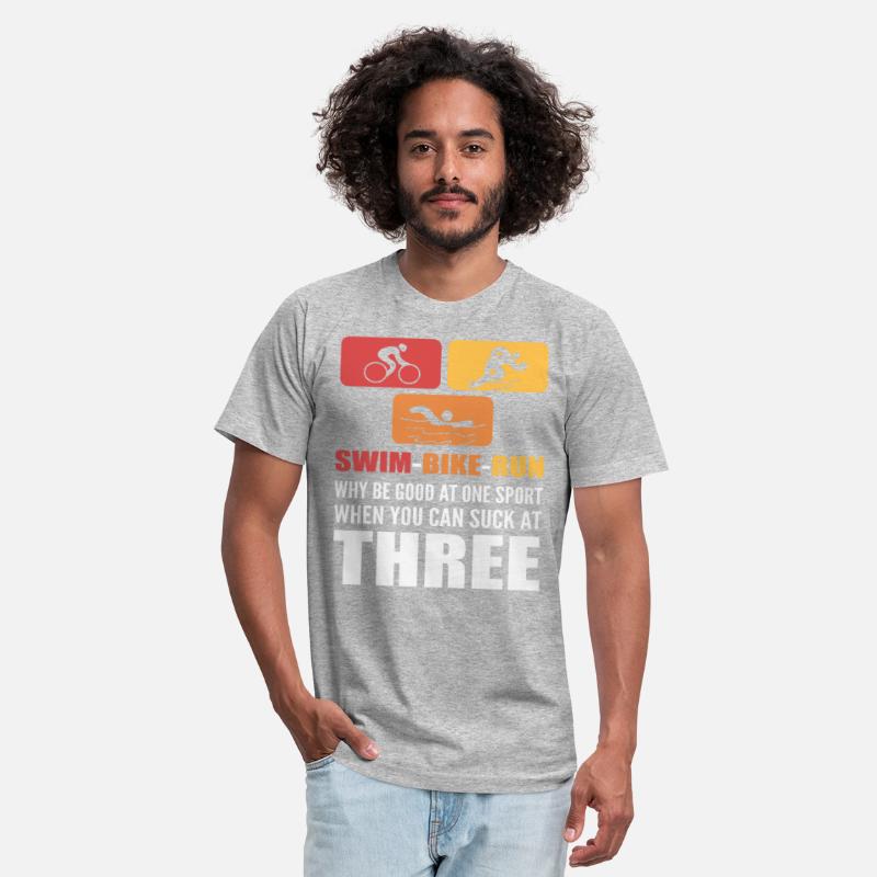 Swim Bike Run Funny Triathlon