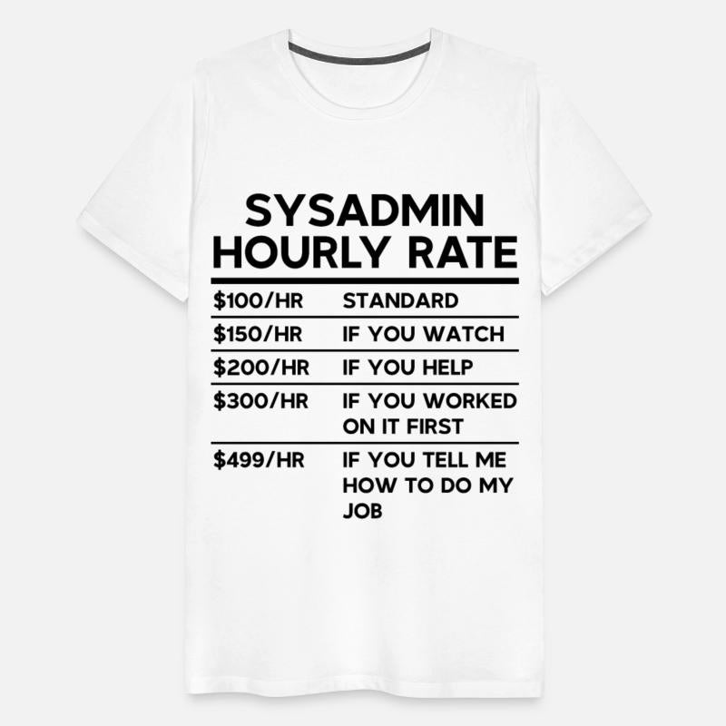 Sysadmin Hourly Rate