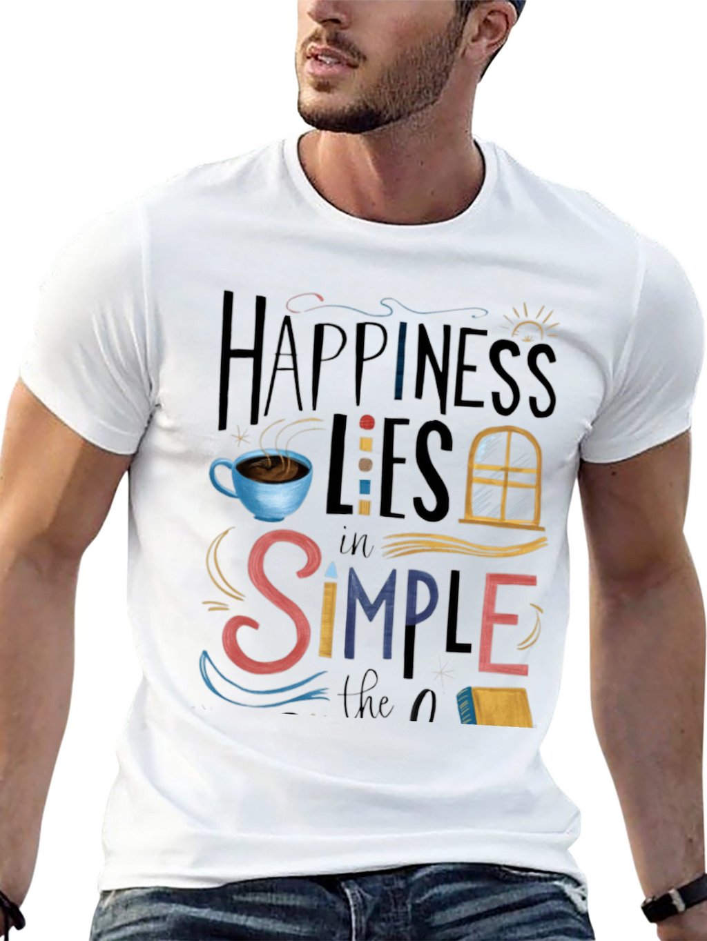 Happiness Lies T-Shirt
