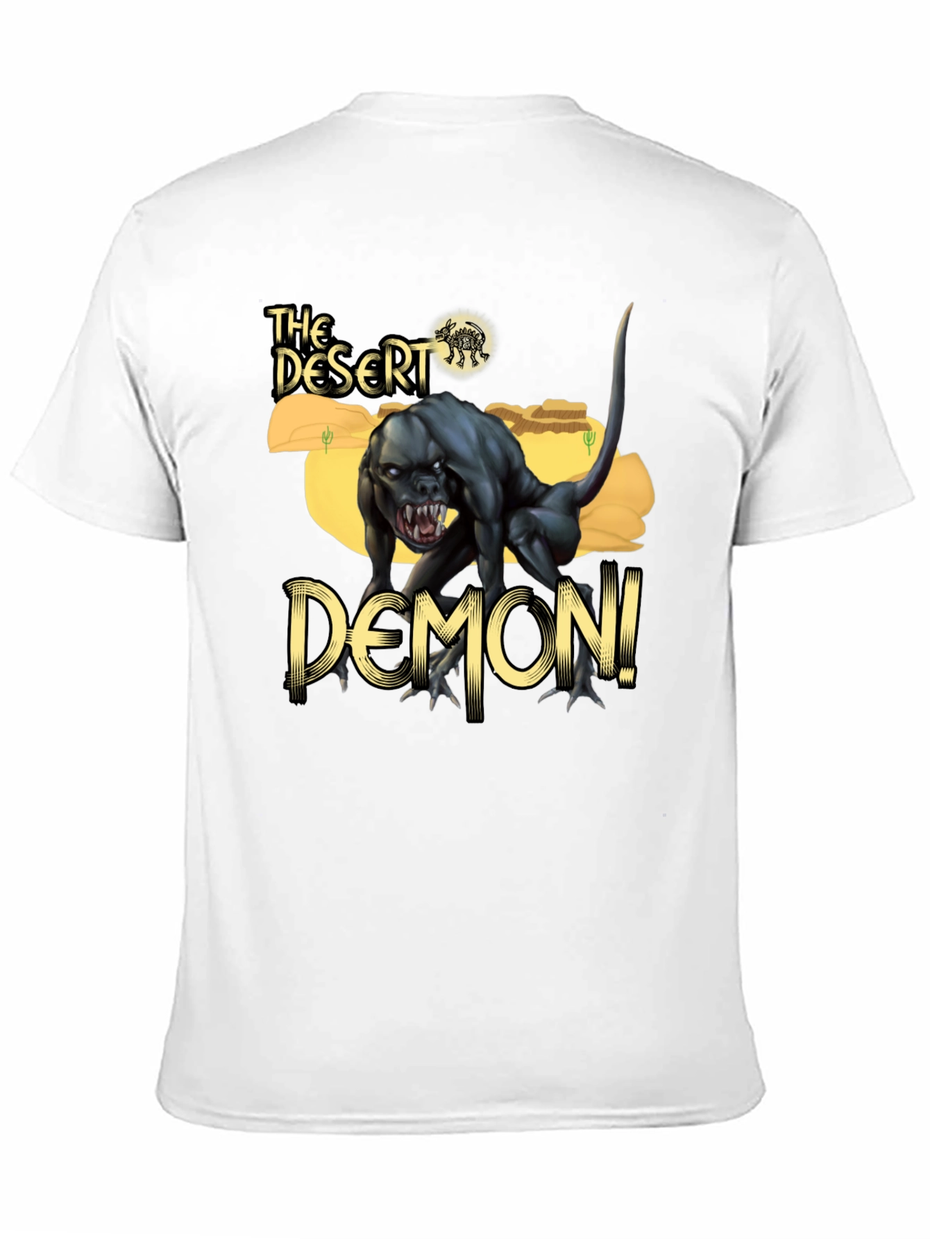 The Desert Demon Black T-Shirt