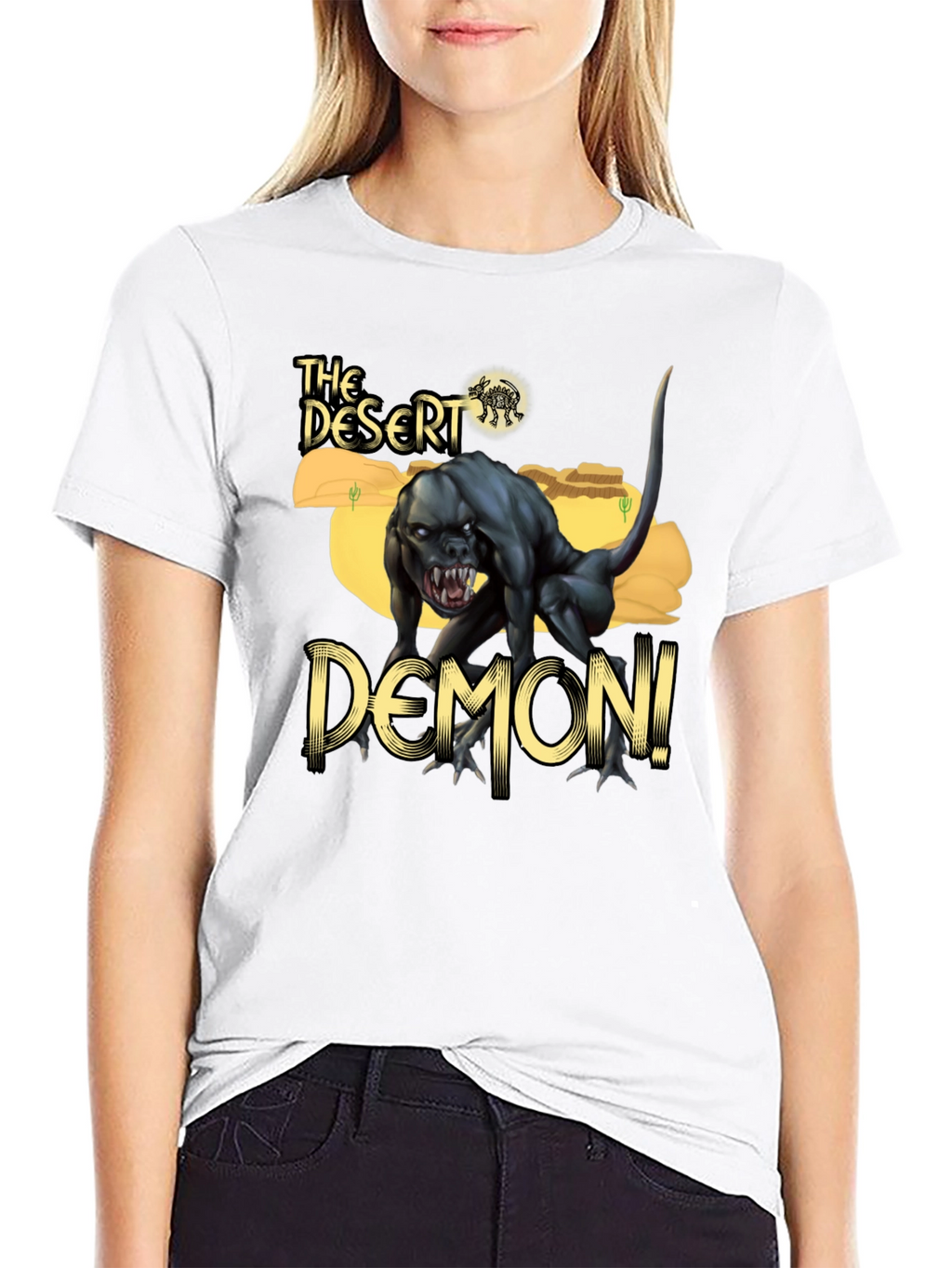 The Desert Demon Black T-Shirt
