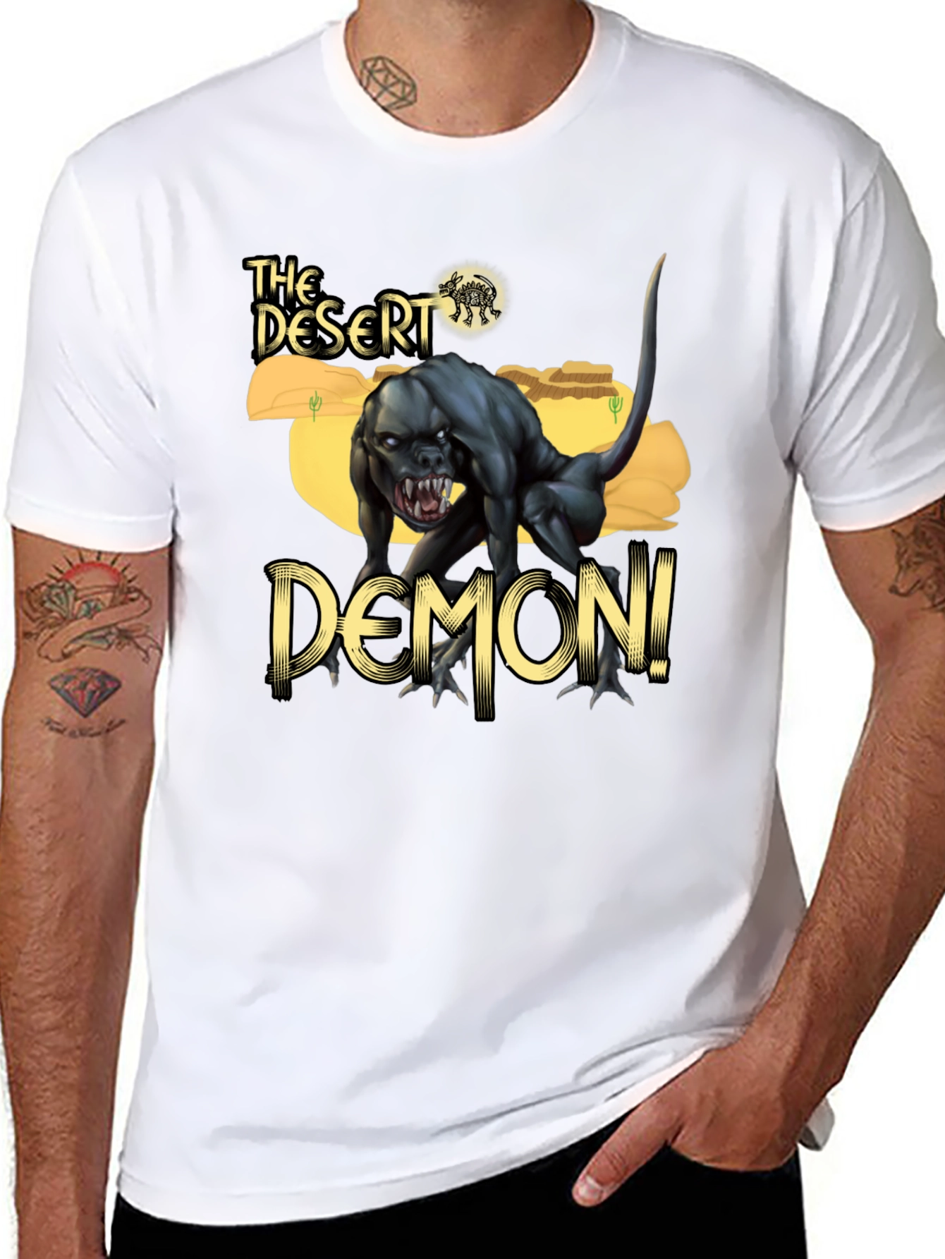 The Desert Demon Black T-Shirt