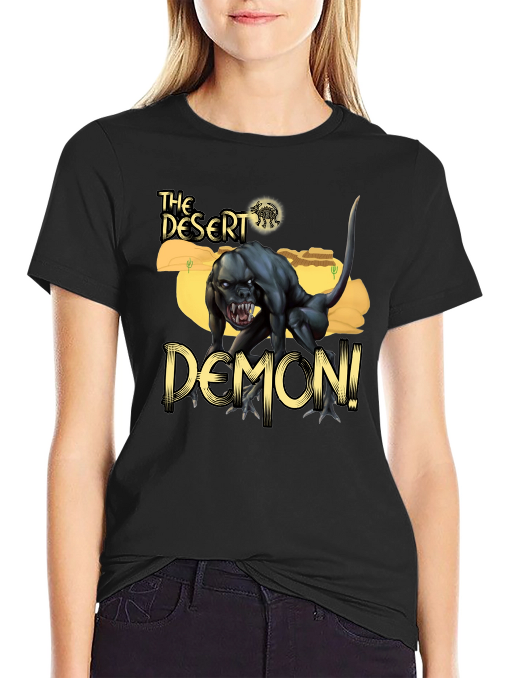 The Desert Demon Black T-Shirt