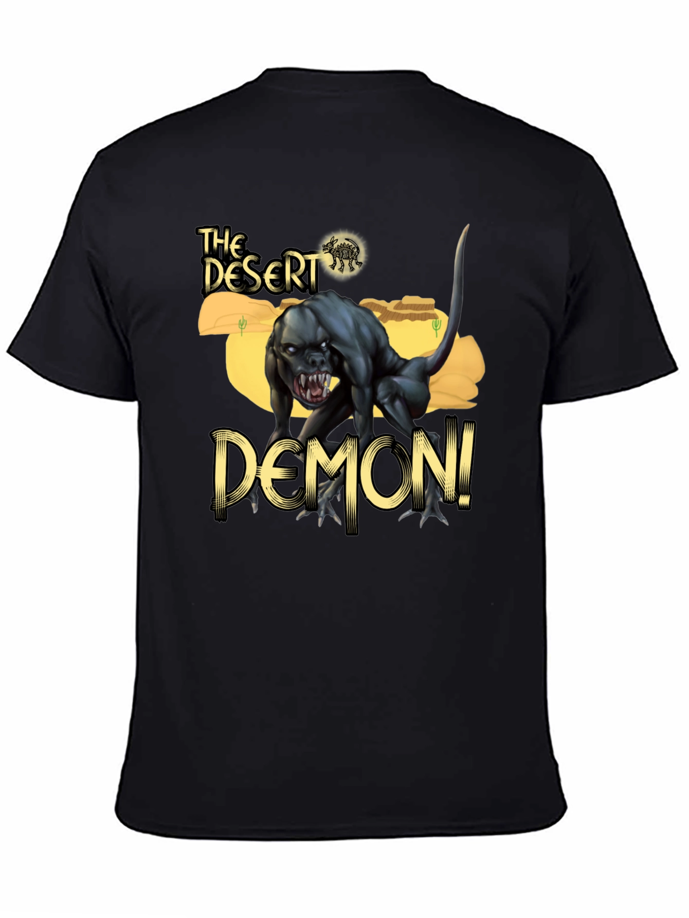 The Desert Demon Black T-Shirt