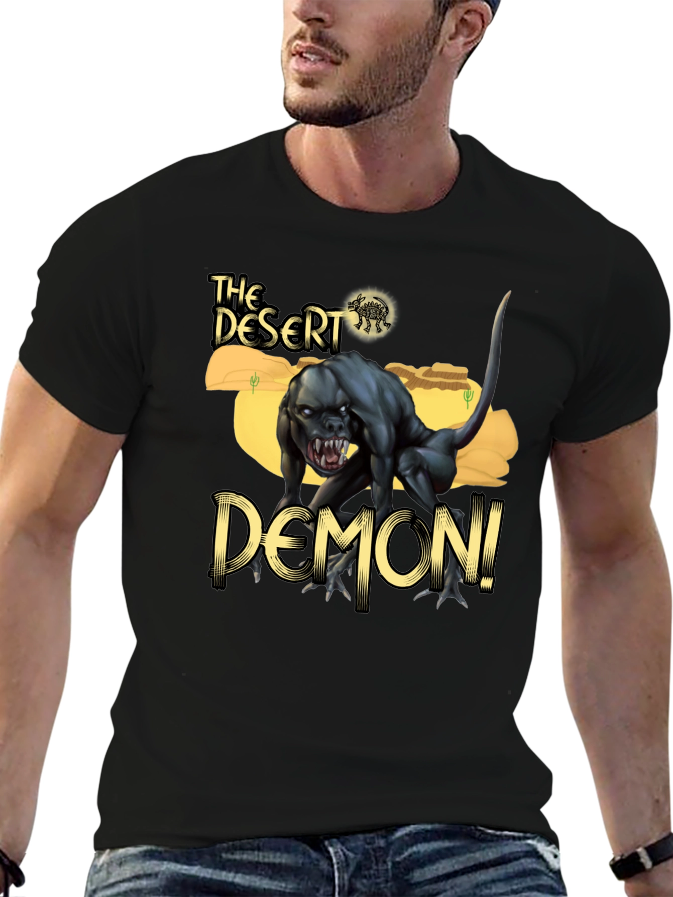 The Desert Demon Black T-Shirt