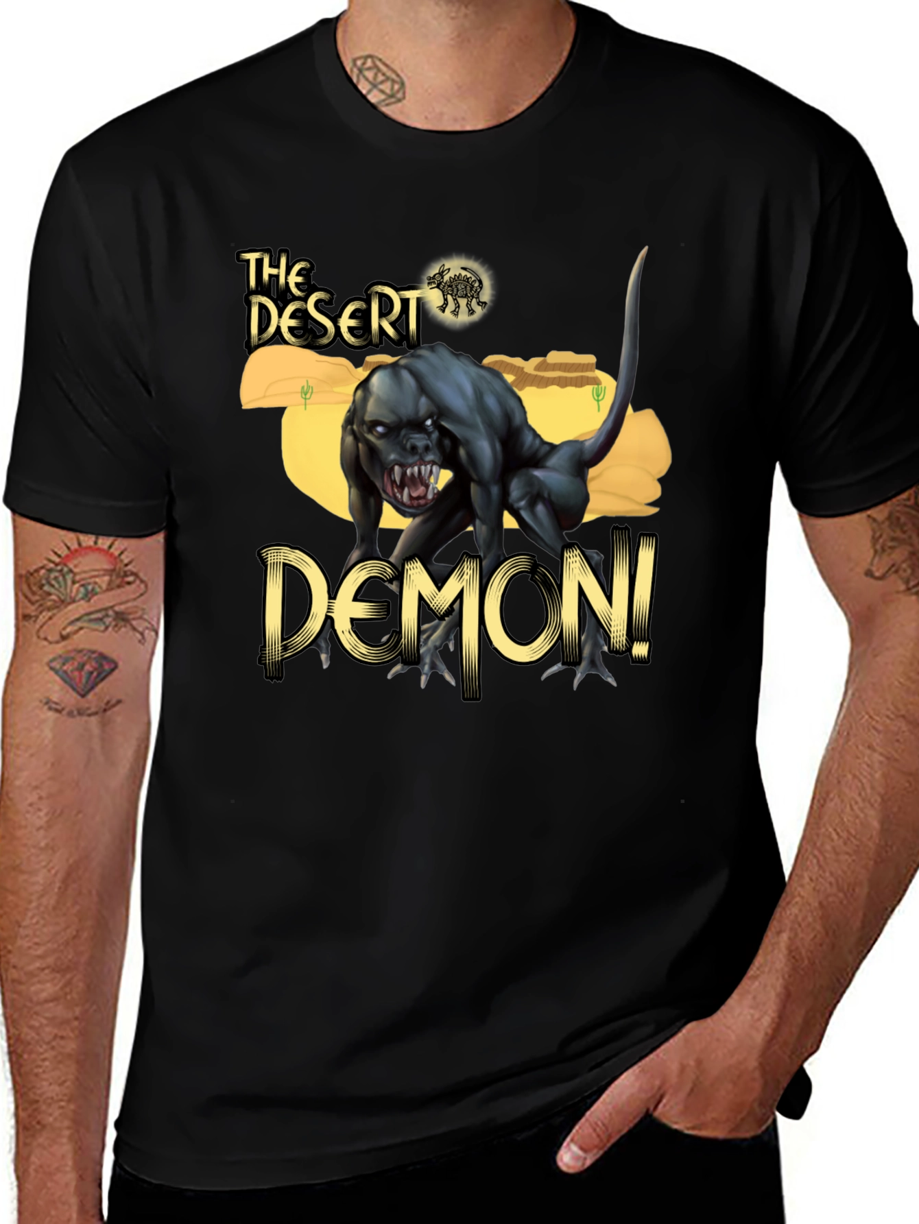 The Desert Demon Black T-Shirt
