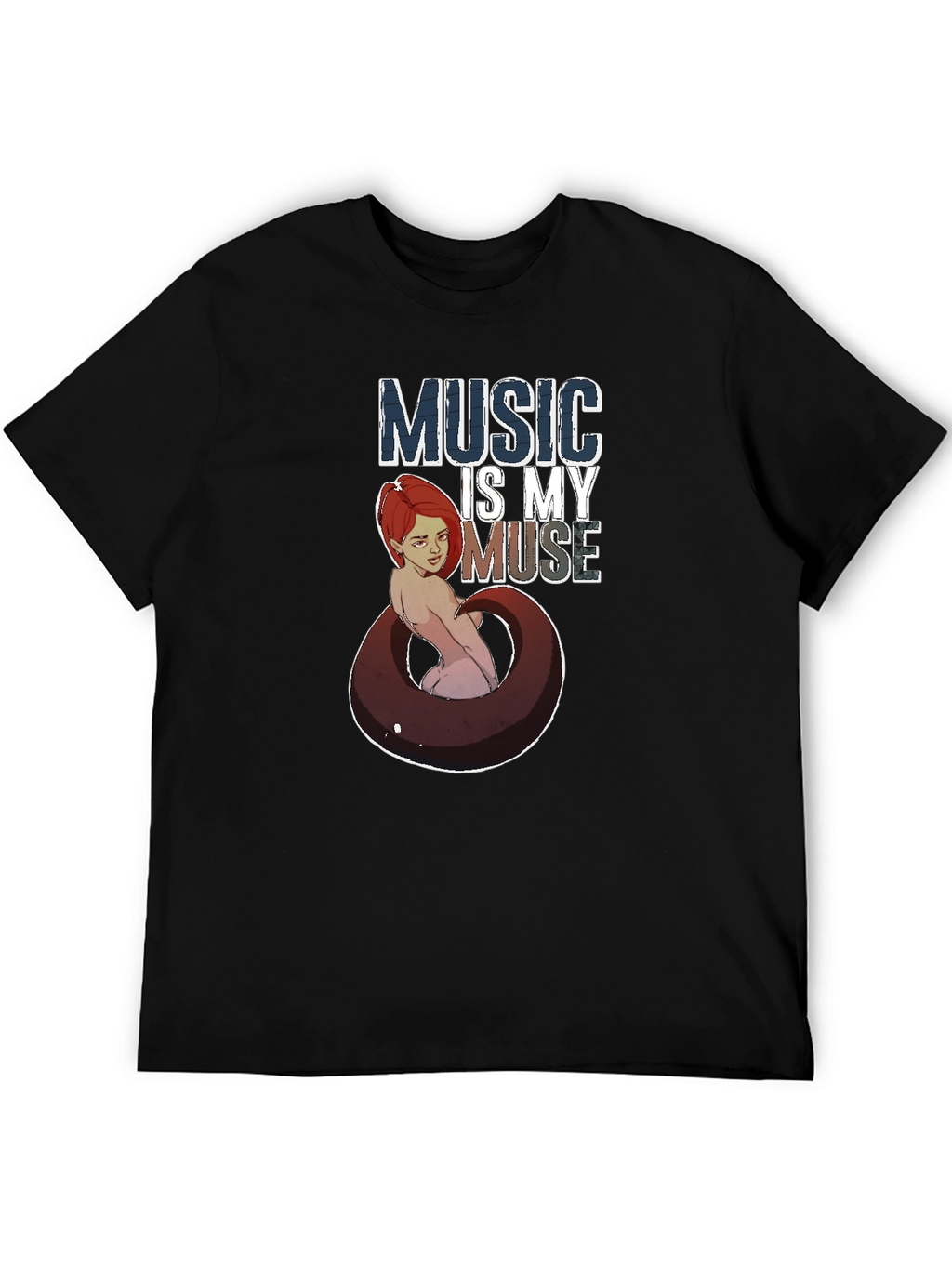 Music Is My Muse Graphic T-Shirt