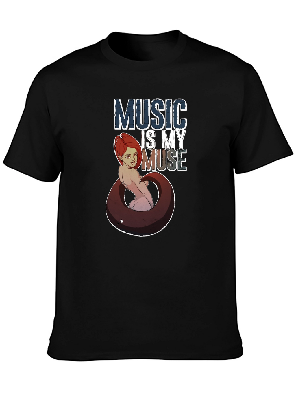 Music Is My Muse Graphic T-Shirt