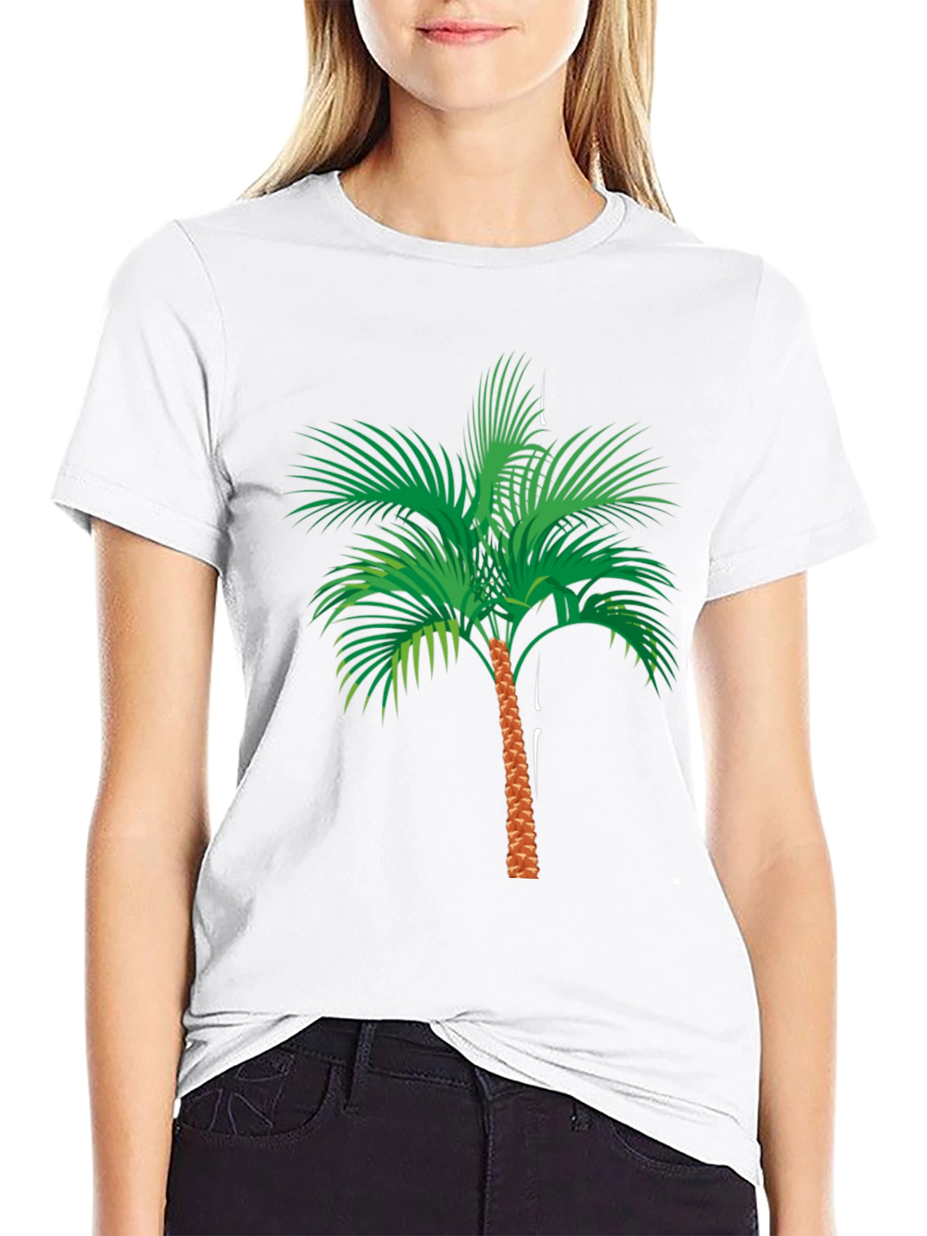 Palm Tree Graphic Tee - Tropical Vibe Shirt