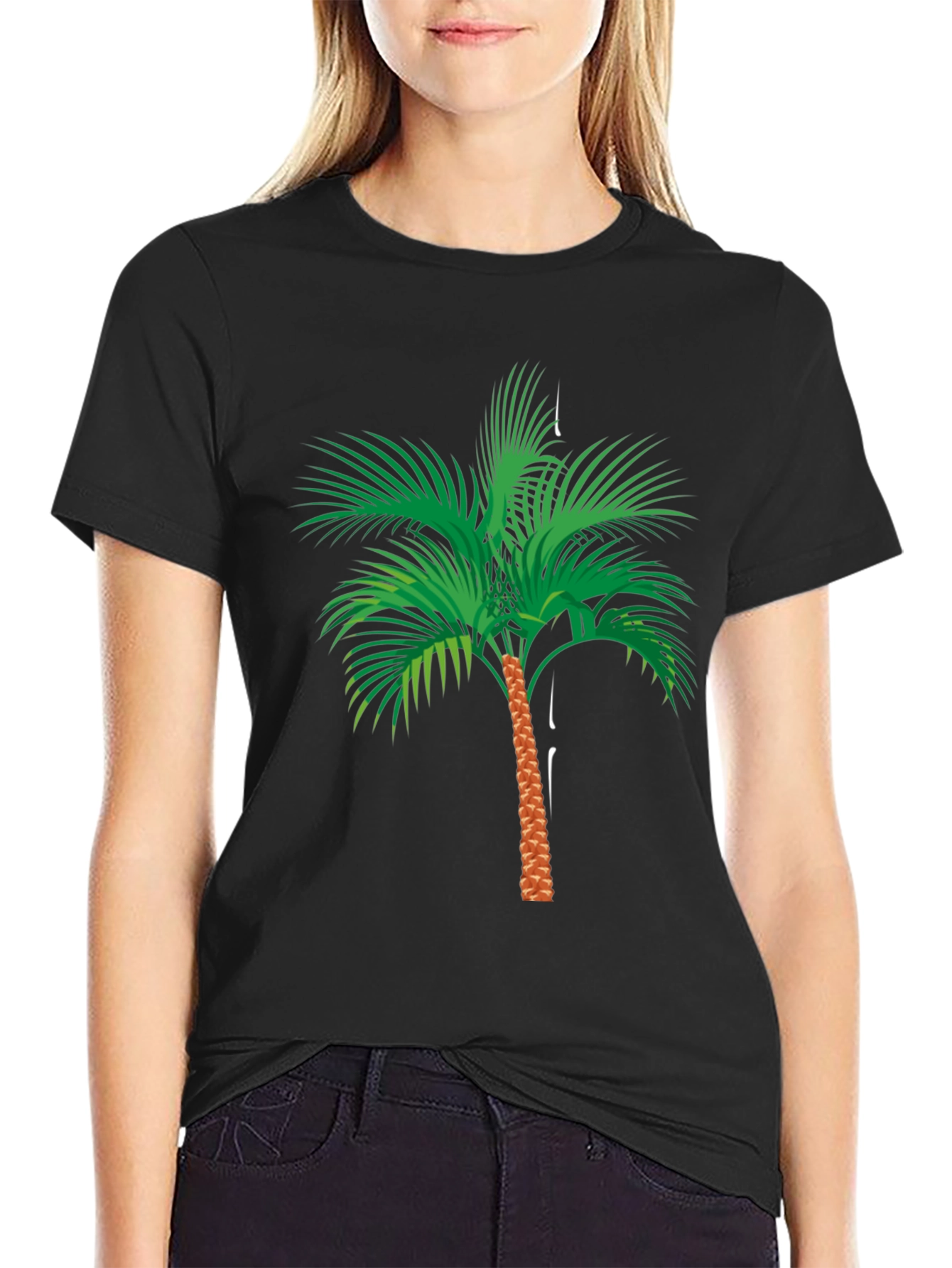 Palm Tree Graphic Tee - Tropical Vibe Shirt