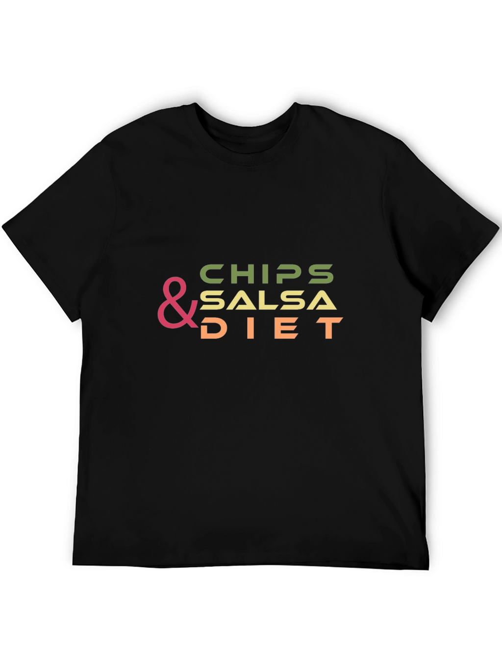 Chips & Salsa Diet Graphic T-Shirt