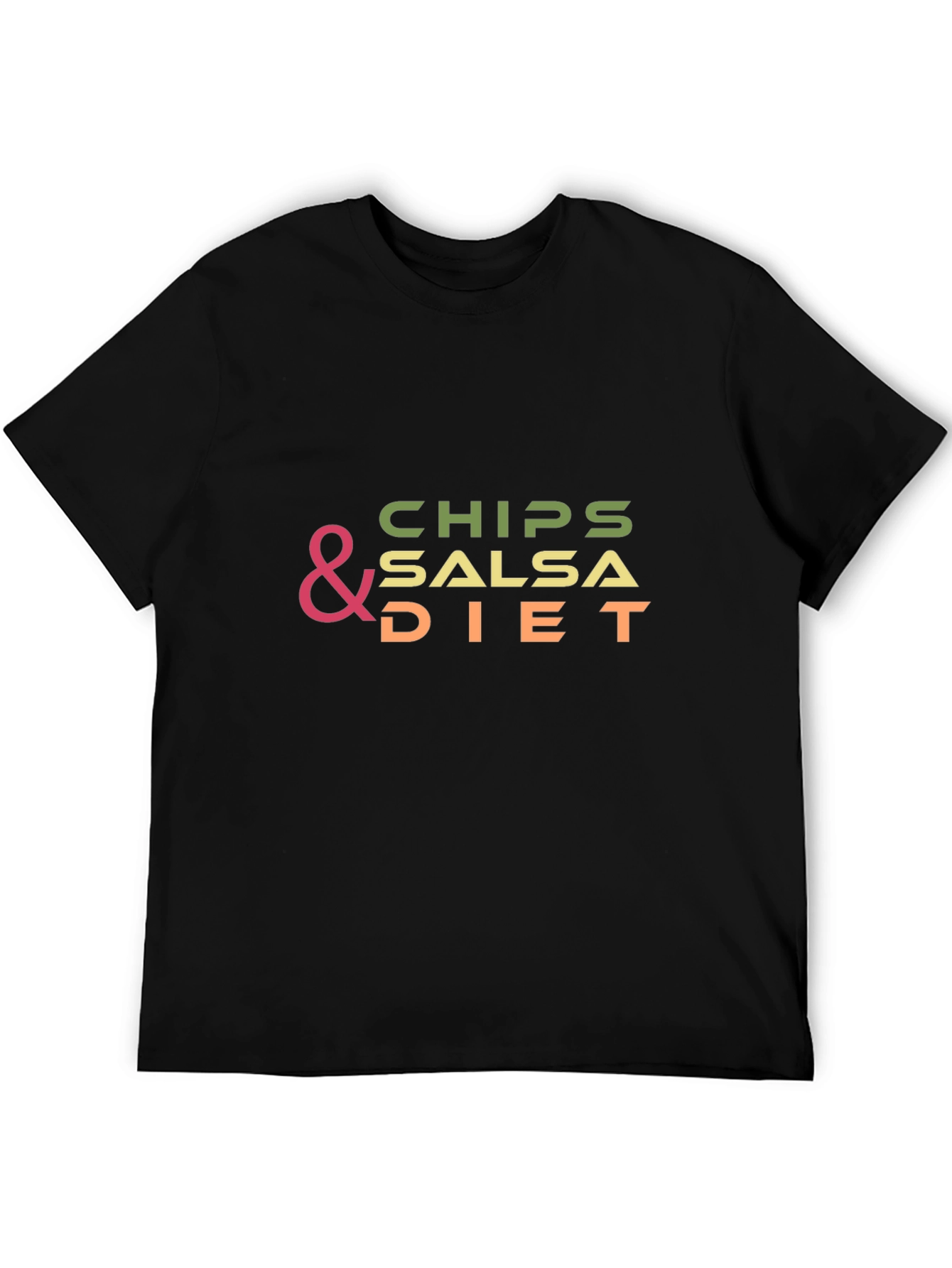 Chips & Salsa Diet Graphic T-Shirt